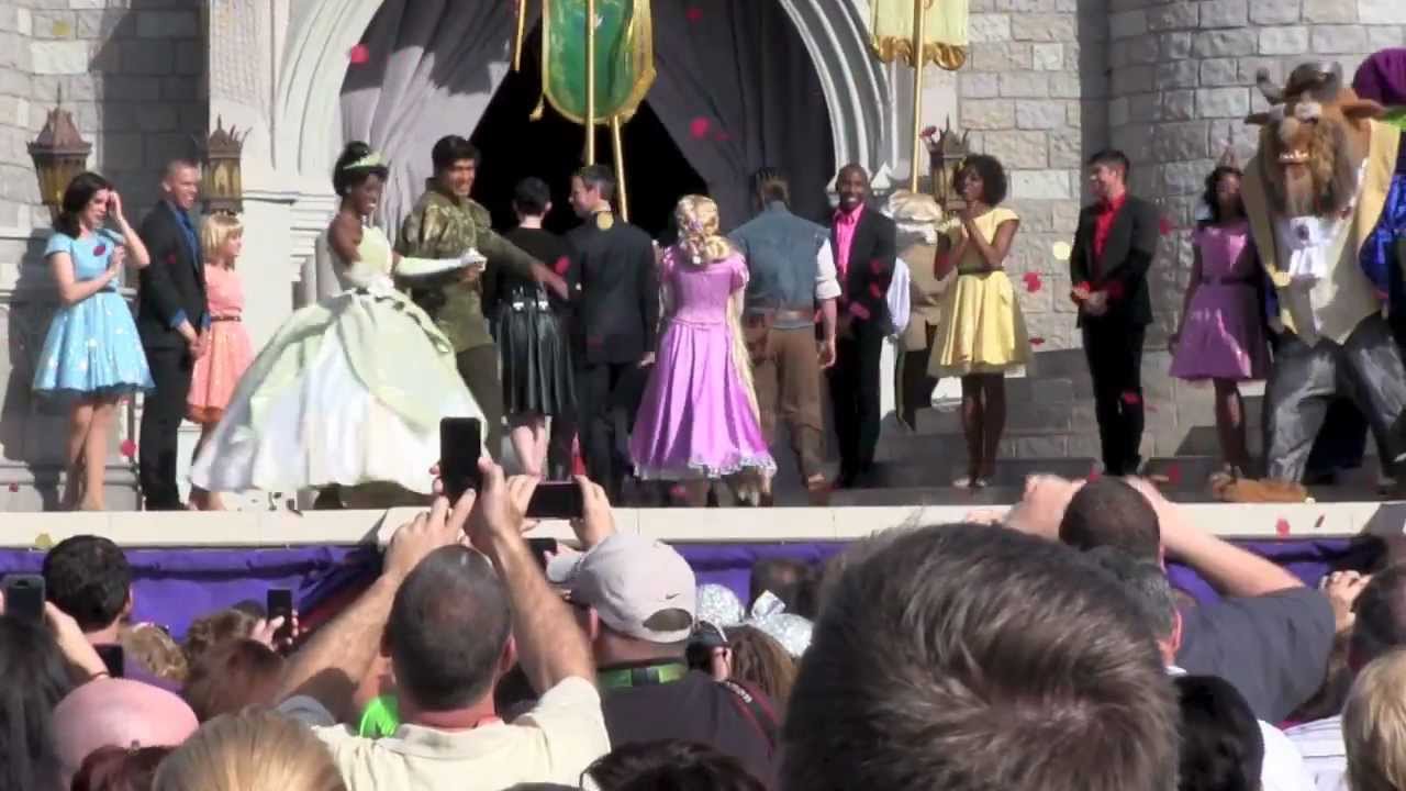 New Fantasyland Grand Opening Ceremony with a performance by Jordin Sparks