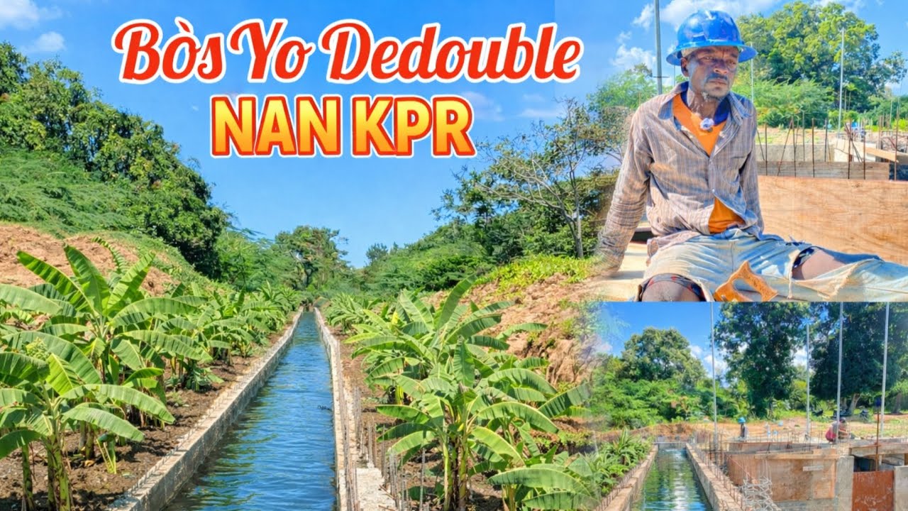 WOYYYY ANPIL PREPARASYON POU BETON NAN KANAL KPR MALFETI A BÒS YO DEDOUBLE POU FINI TRAVAY LA BRAVO