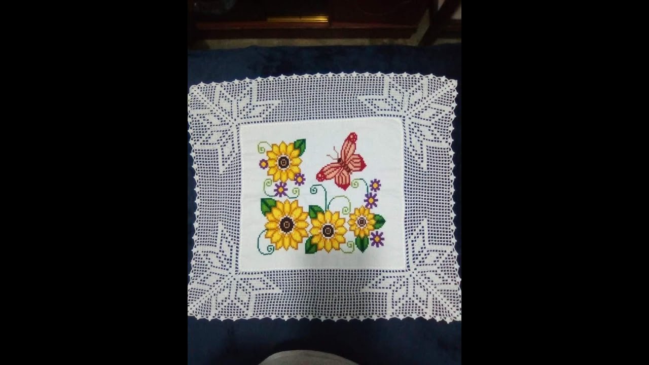 Capa De Almofadas Bordada