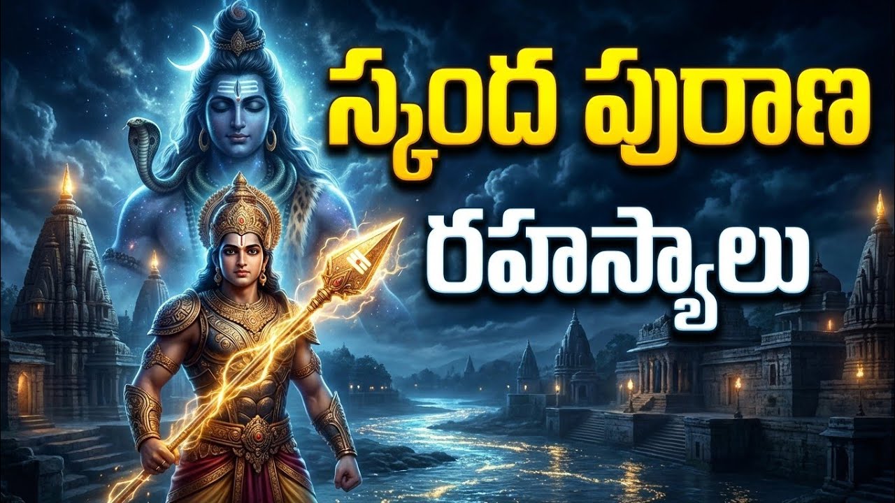 స్కంద పురాణ రహస్యాలు | గంగా స్నానం నిజంగా పాపాలు పోగొడుతుందా | Telugu Mythology