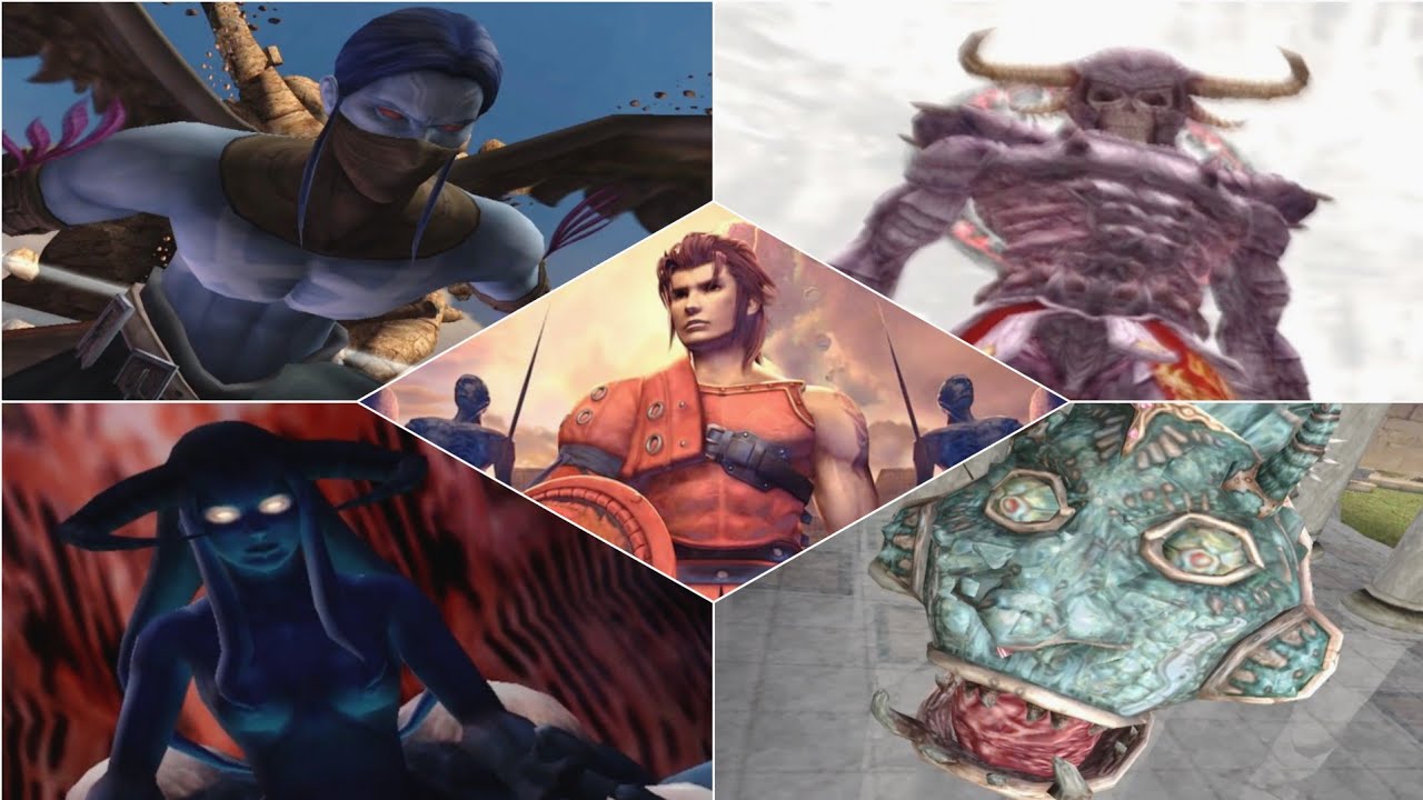 Rygar|Ps2|Todos Los Jefes/All Bosses