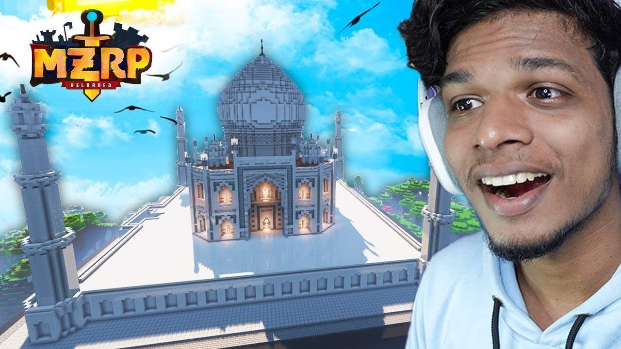 MZRP : I Visited TAJ MAHAL !!! Minecraft | PGM | Malayalam |
