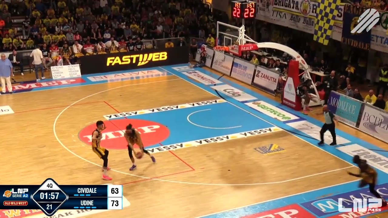 Gli highlights dei quarti di finale contro l'APU Udine | Playoff serie A2 LNP 2022/2023