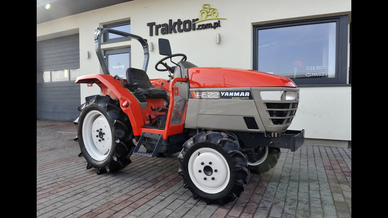 Yanmar AF22 4x4 22KM japoński mini traktorek ciągnik www.TRAKTOR.com.pl