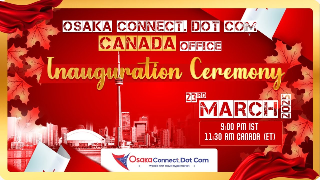 Osaka Connect-Canada Office Virtual Inauguration
