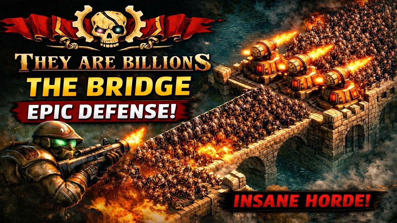They Are Billions – The Bridge | The Impossible Bridge Defense