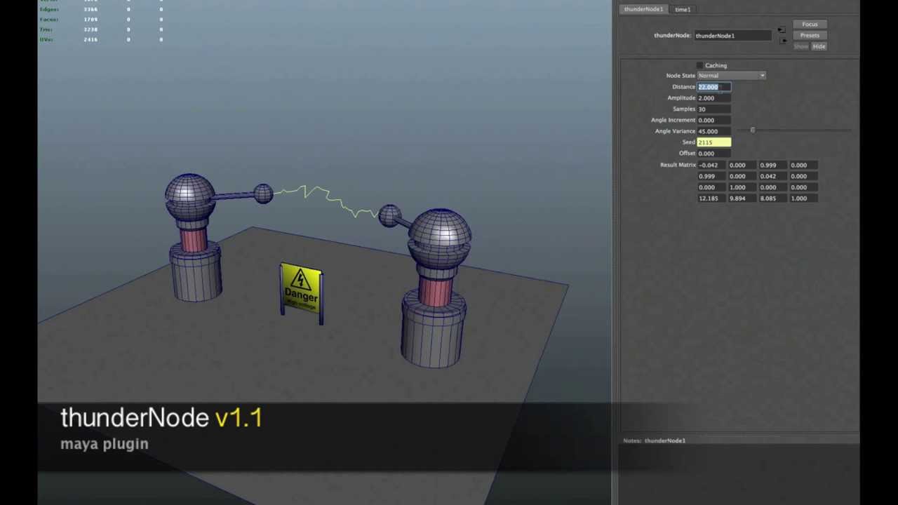 Maya: thunderNode v1.1 (download link)