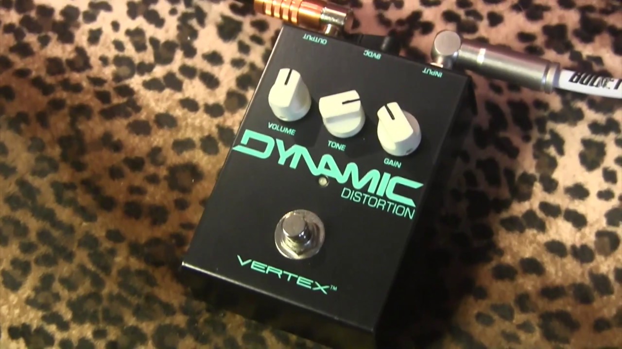 Vertex Effects DYNAMIC DISTORTION demo with Suhr Tele
