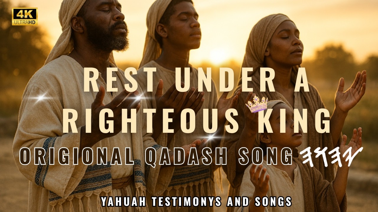 REST UNDER RIGHTEOUS KING ORIGIONAL QADASH SONG