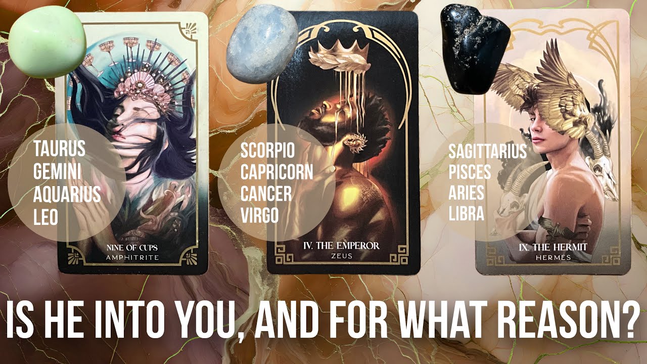 Is he into you and for what reason? - Pick a Card Tarot Reading