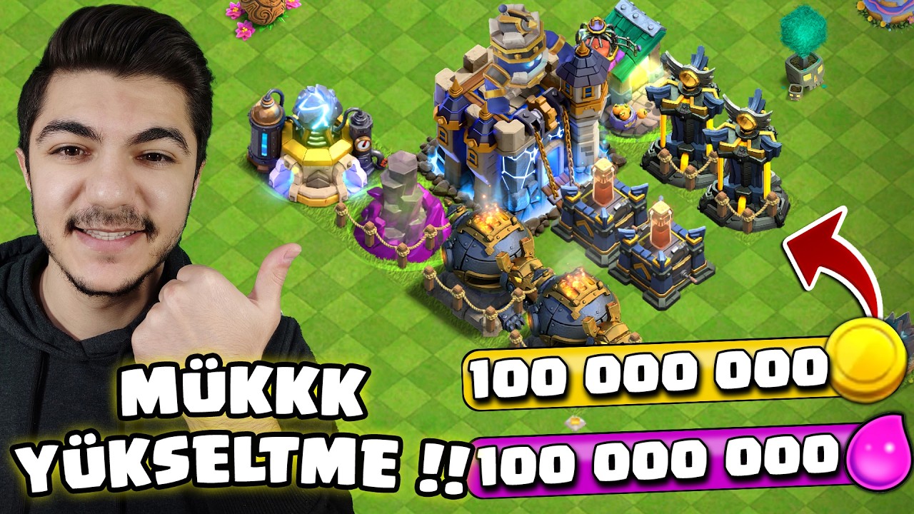 HESAP ÇOŞTU !! EFSANE YÜKSELTMELER YAPTIM !! - Clash Of Clans