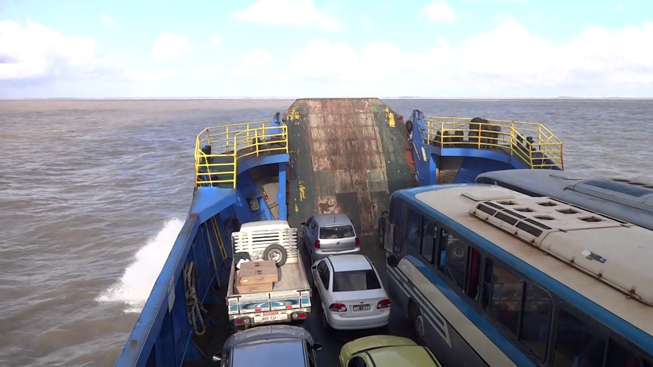 Cicloturismo - travessia Ferry Boat - Baia de São Marcos - São Luis (MA) - 06/01/2013