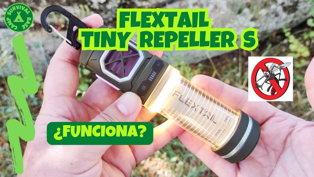 🚫🦟 𝐅𝐋𝐄𝐗𝐓𝐀𝐈𝐋 𝐓𝐈𝐍𝐘 𝐑𝐄𝐏𝐄𝐋𝐋𝐄𝐑 𝐒 🦟🚫 Funcionará este repelente de mosquitos portátil ❓ #mosquito #camping