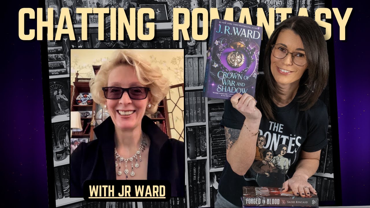 From Vampires to Romantasy: Chatting With J.R. Ward | Crown of War and Shadow