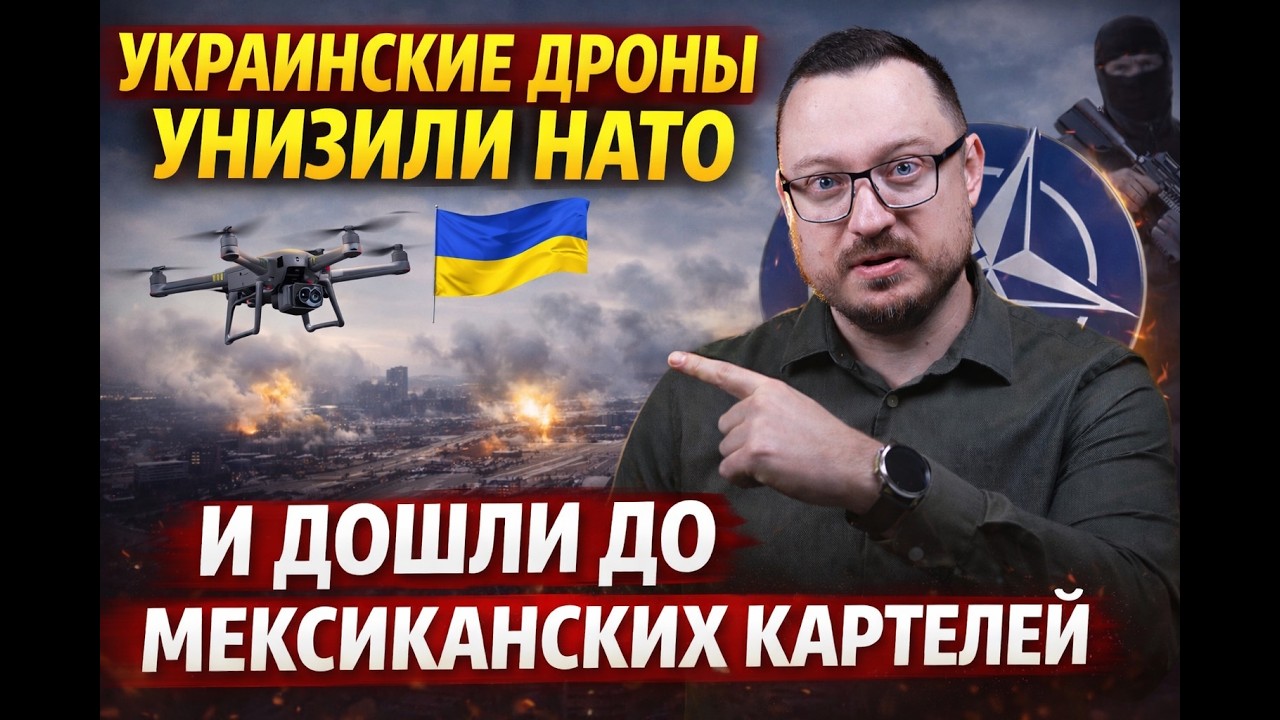 Украинские дроны унизили НАТО и дошли до мексиканских картелей
