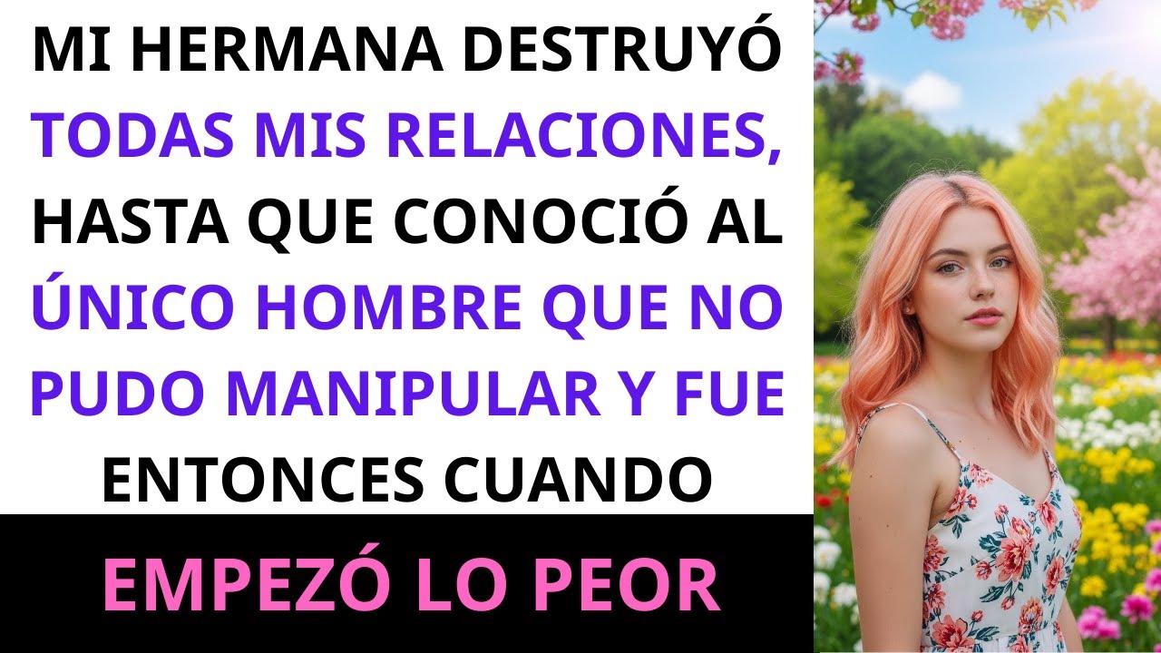 Mi HERMANA destruyó todas mis relaciones, hasta que conoció al único hombre que no pudo manipular...
