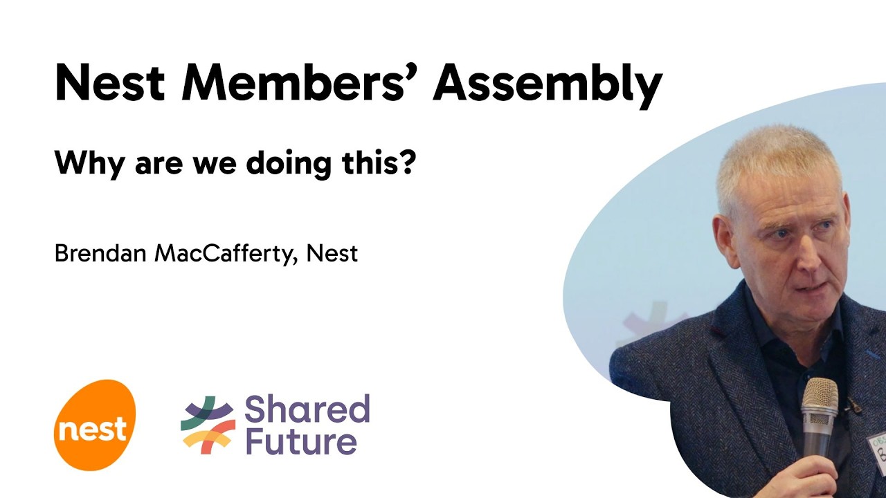 Brendan MacCafferty, Nest: Why are we doing this?