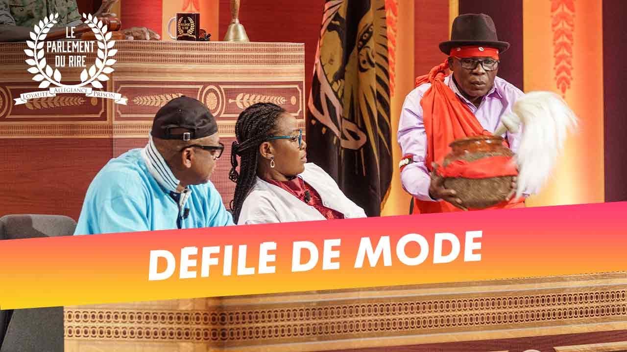 Le Parlement du rire (10/03/2023) - Le d&eacute;fil&eacute; de mode