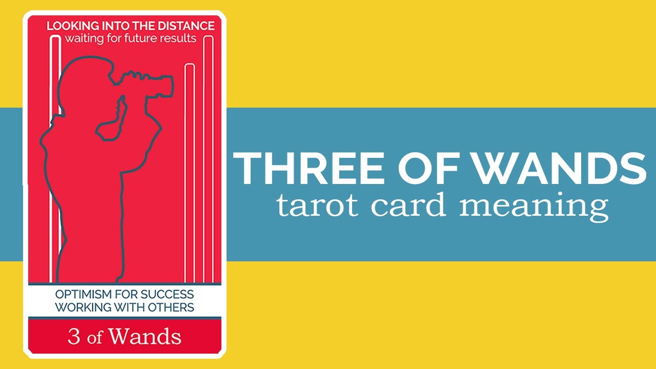The Three of Wands Tarot Card