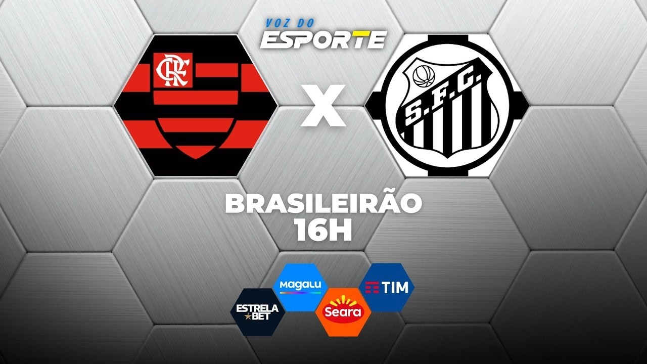 FLAMENGO X SANTOS - AO VIVO | CAMPEONATO BRASILEIRO &ndash; 05/04/2026