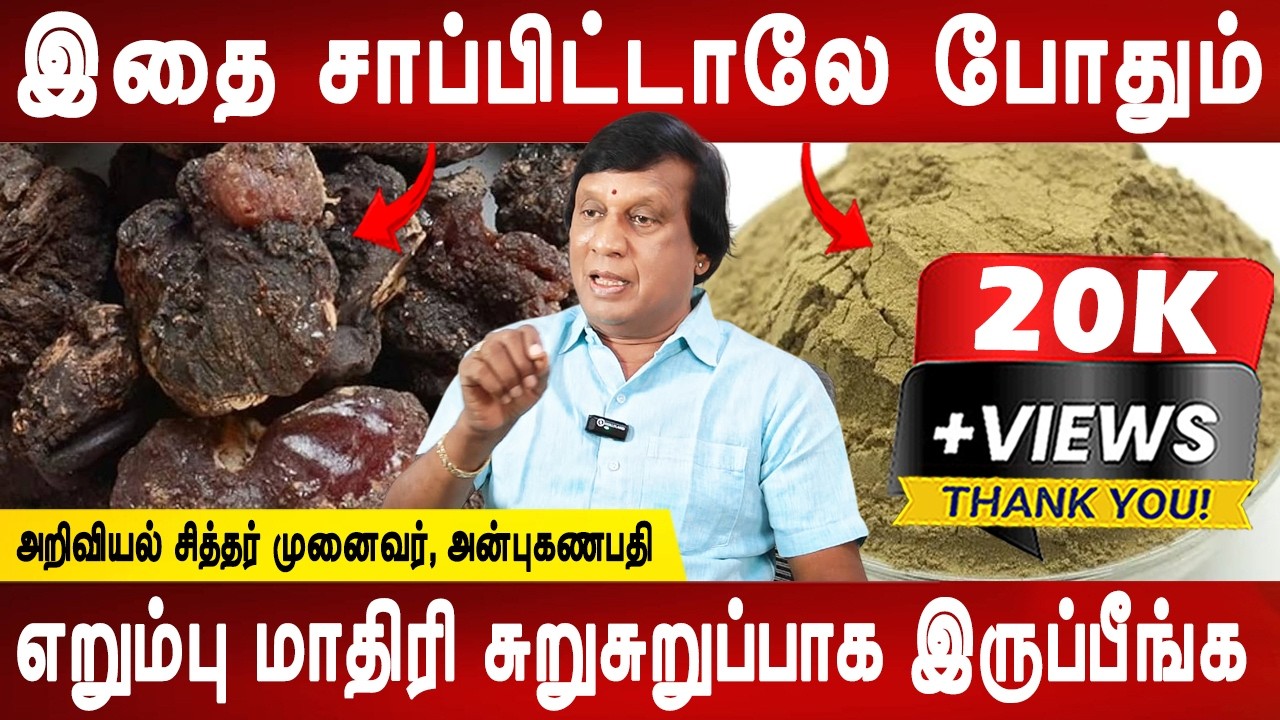 இளமை நிலைக்கும் ஆயுள் நீளும் | Energy giving food | Dr.Anbugapathi | Health tips | Mr ladies