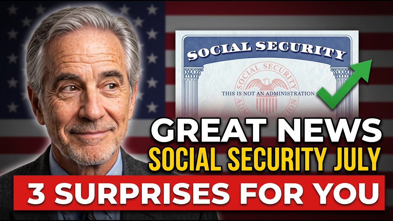 Great News &mdash; 3 Social Security Surprises Starting July You Need To Know About