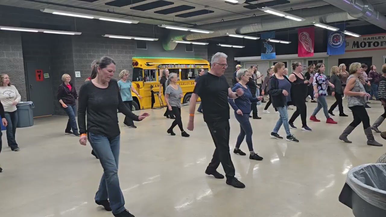 That Jazz Box Dance line dance.