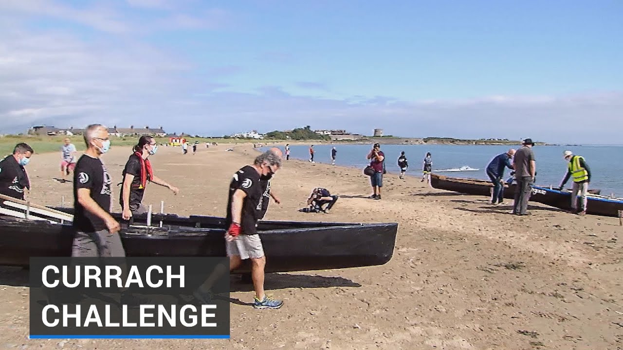 Currachs take to the Irish Sea for Skerries challenge