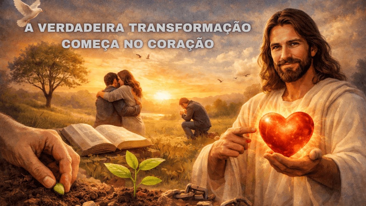 A Verdadeira Transformação Começa no Coração (Jesus Explica Por Que Muitos Não Mudam)