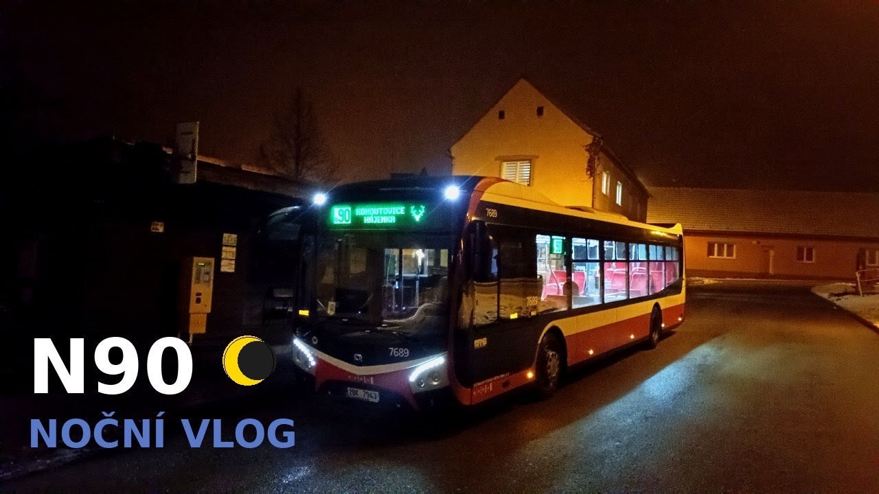 Vlog z nočn&iacute; směny na lince N90