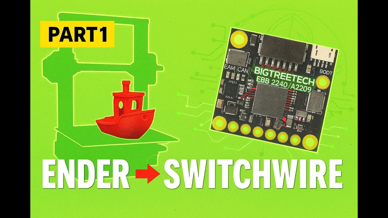 Ender 3 Pro to Voron Switchwire – Part 1: Installing BIGTREETECH EBB 2240/2209 CAN Board