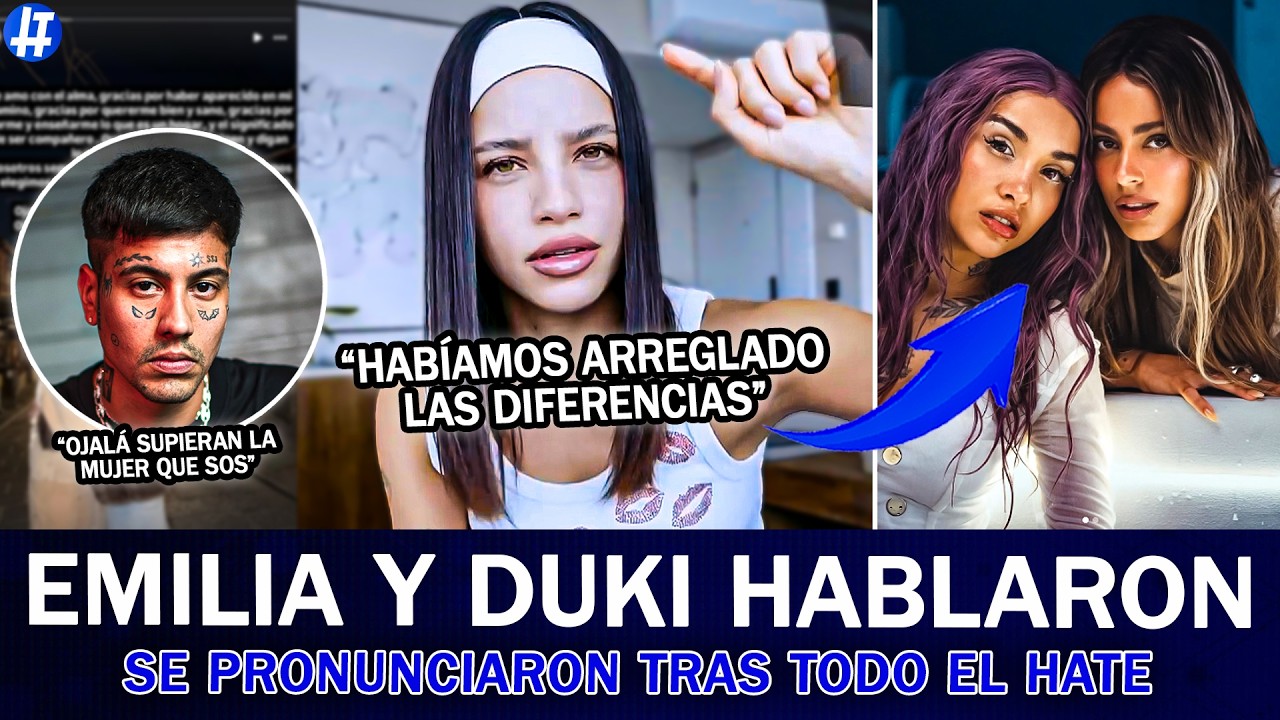 &iexcl;HABL&Oacute; EMILIA y DUKI SALI&Oacute; A BANCARLA! TRAS LA POL&Eacute;MICA con MAR&Iacute;A BECERRA Y TINI