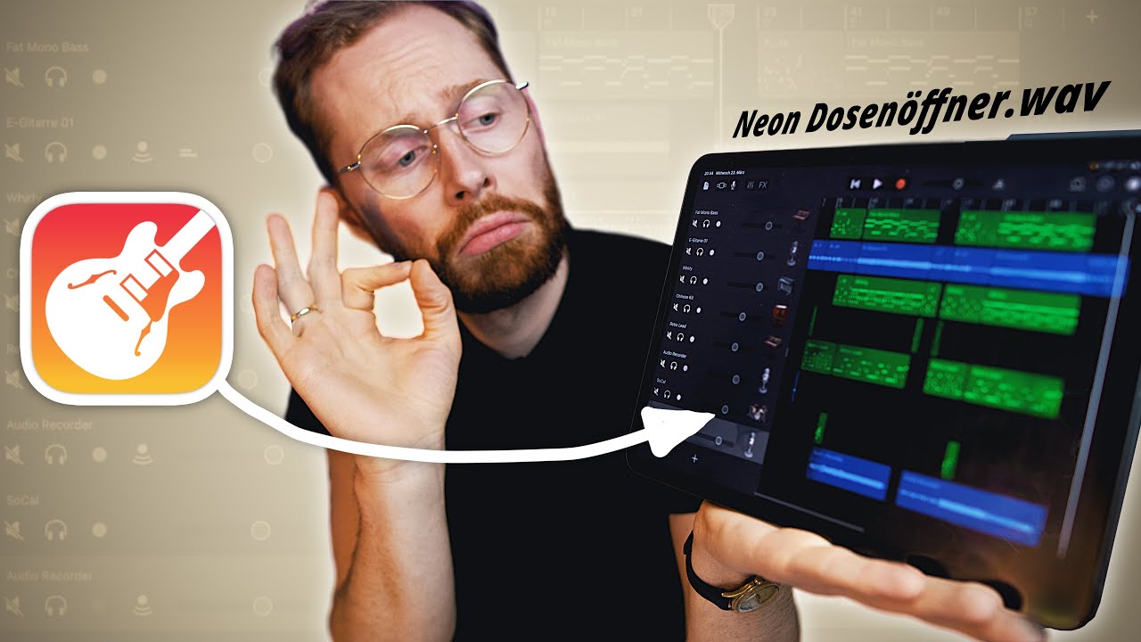 🔴LIVE SONGWRITING mit GarageBand auf dem iPad (Song: 