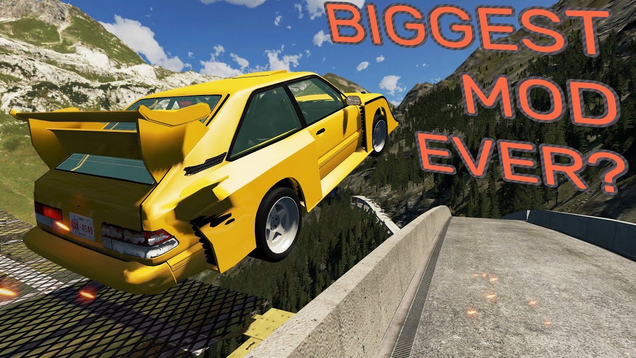 САМЫЙ БОЛЬШОЙ МОД ВСЕХ ВРЕМЕН? - BeamNG.drive WBIMP