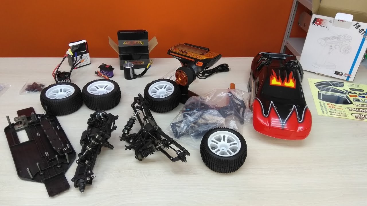 Собери сам свою тачку за 10 тысяч ... ZD Racing 9104 Thunder ZTX-10
