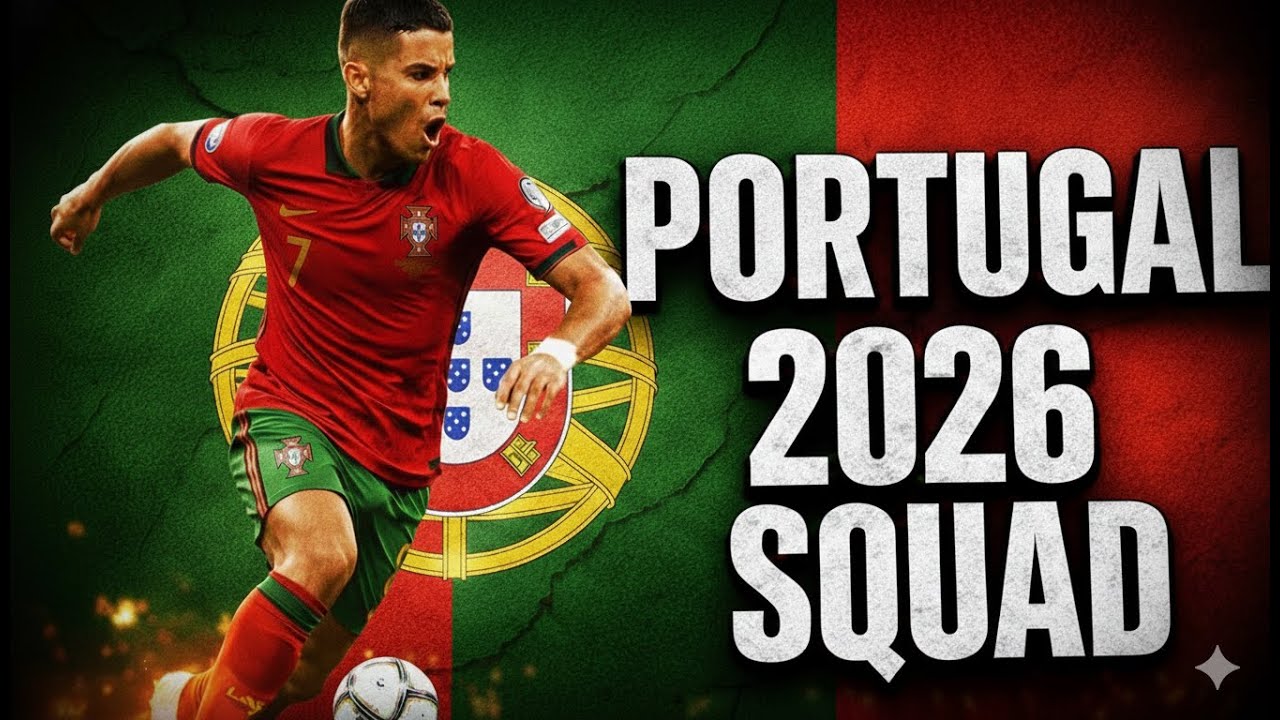 Portugal’s Final 23-Man Squad for World Cup 2026 (Full Prediction)