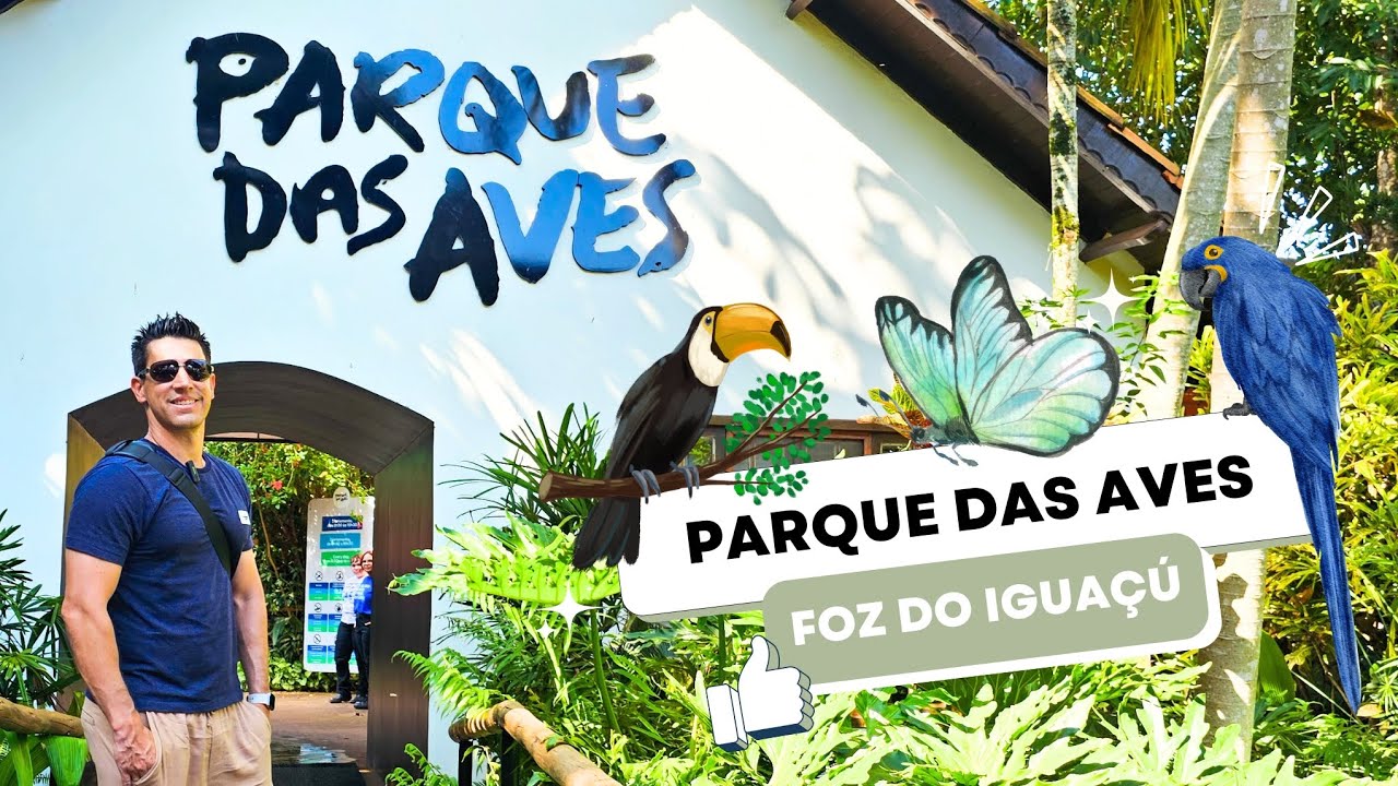 Parque das aves: um passeio surpreendente em Foz do Iguaçu. @Parque das Aves