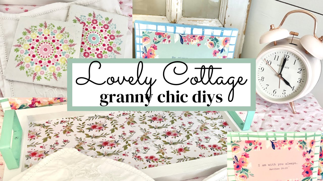 Dollar Store DIYs | Cottage Style Home Decor | *Granny Chic*