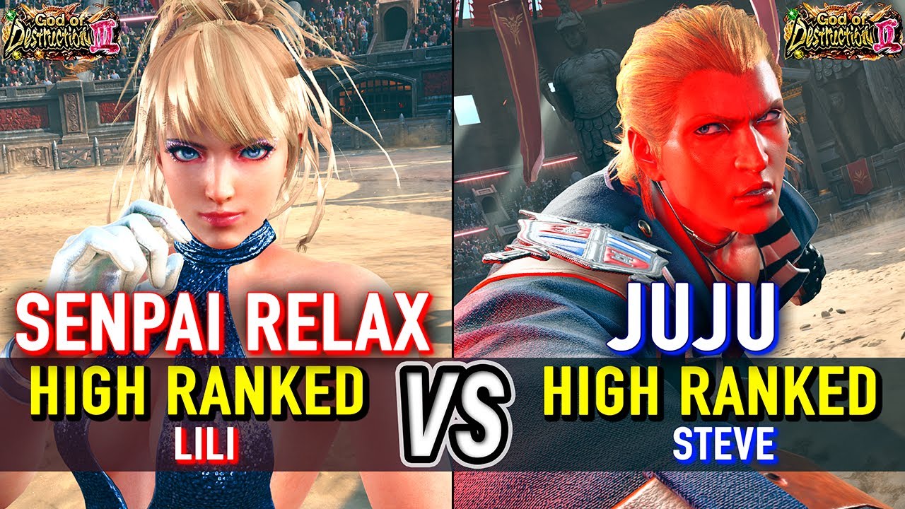 T8 🔥 SENPAI RELAX (Lili) vs JUJU (Steve) 🔥 Tekken 8 High Level Gameplay