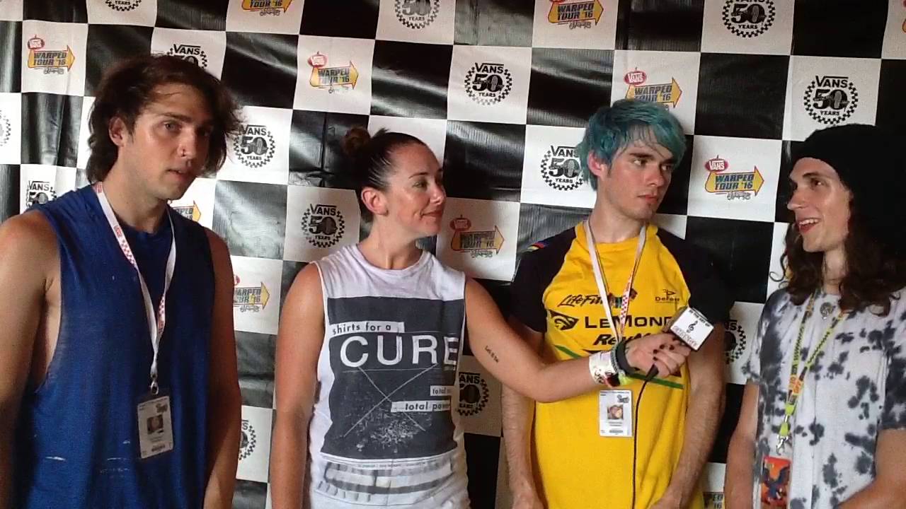 Waterparks, interview Vans Warped Tour