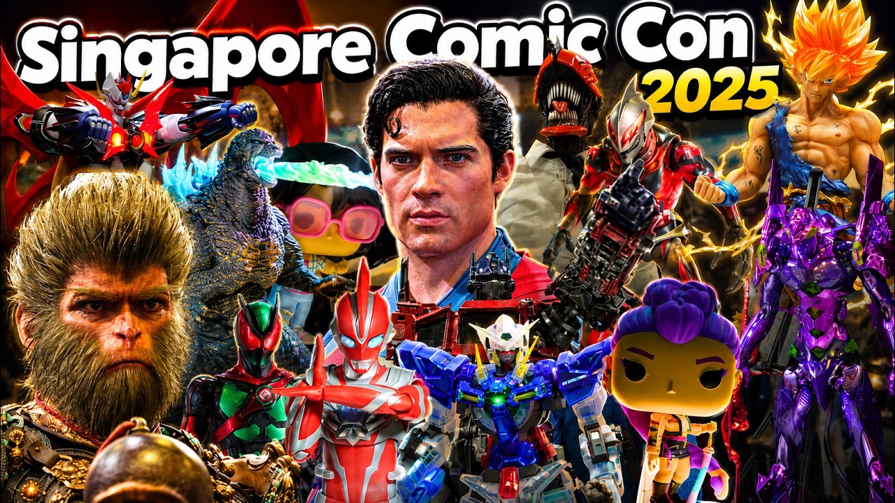 🇸🇬 Singapore Comic Con 2025 | Chill Walkthrough of Toys & Artists Alley
