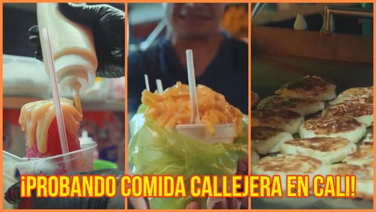 ¡PROBANDO PUESTOS DE COMIDA CALLEJERA EN CALI! 🤤 ¡Imperdibles! | Los Insaciables