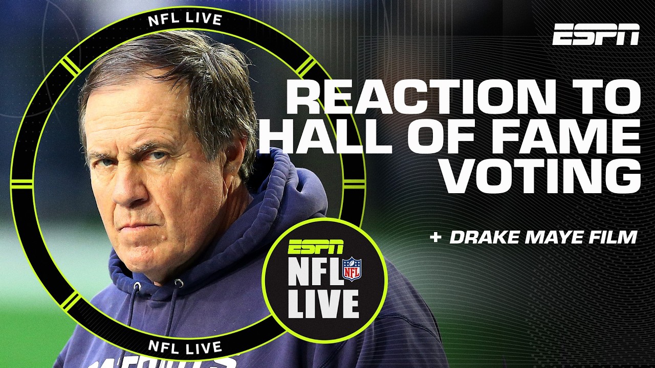 Brady & Gronk react to Bill Belichick not being a first-ballot Hall of Famer | NFL Live