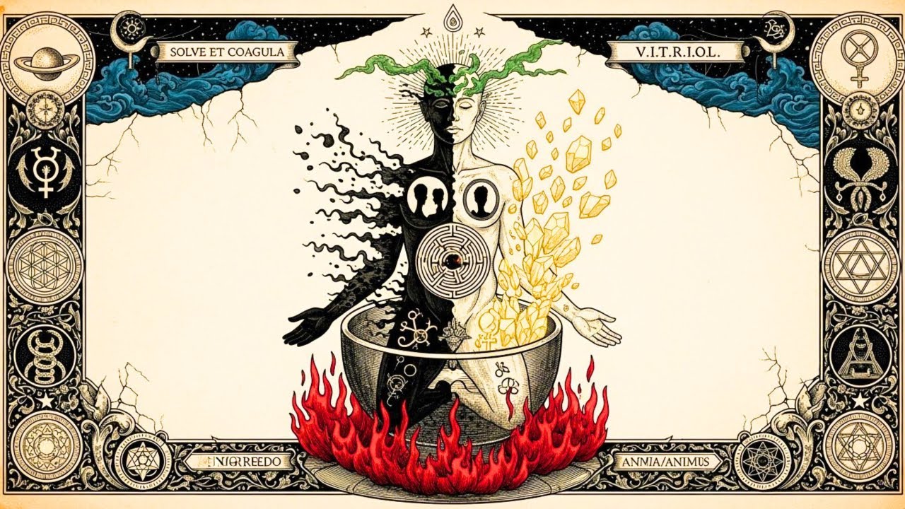 Prima Materia — Why Your Deepest Wounds Are the Raw Material of Transformation (Alchemy & Jung)