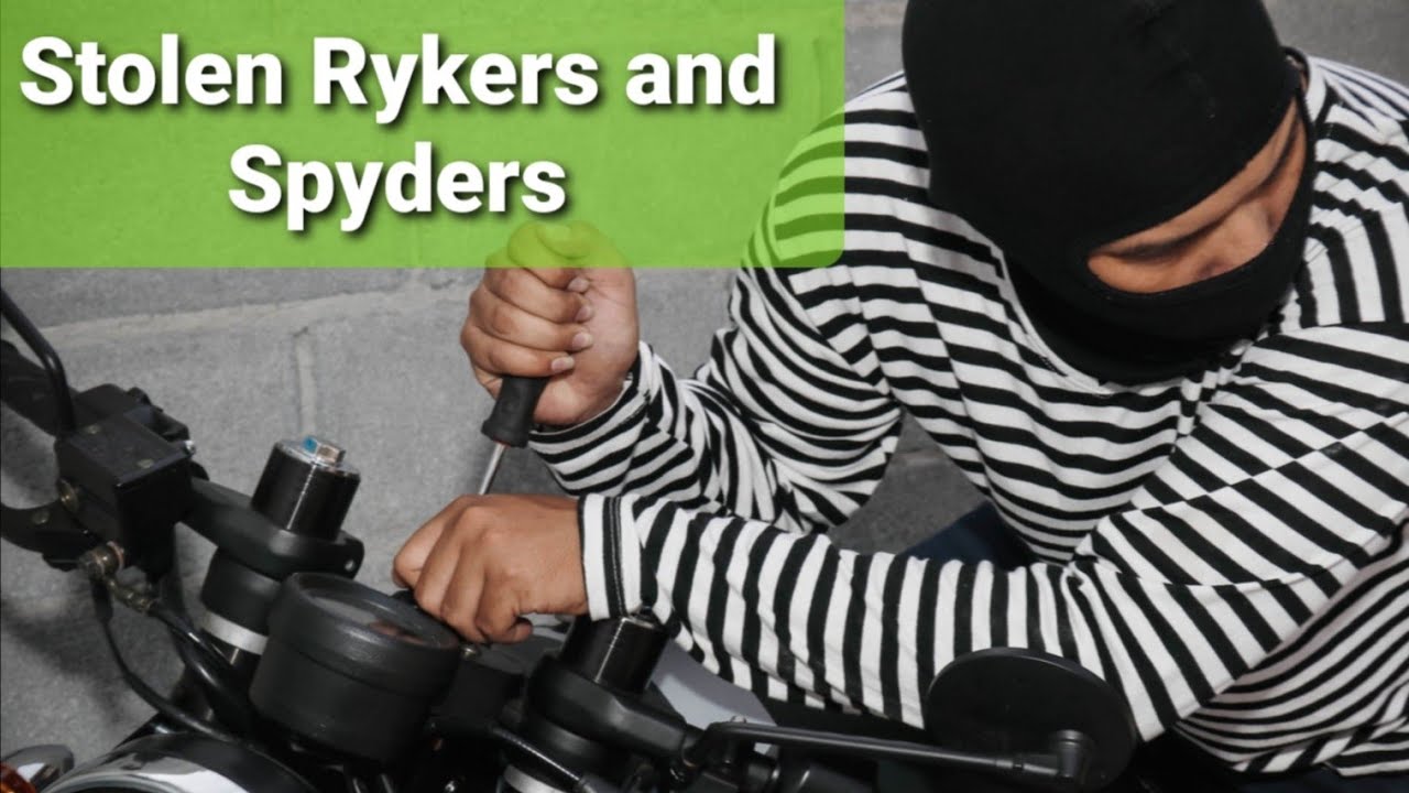 Украдены мотоциклы Can Am Ryker и Spyder! Как их защитить?