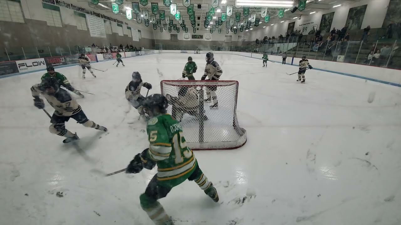 Goaliecam - Home - Prior Lake Bantam B2 Hockey - D6 Playoffs 2 - Prior Lake Navy vs Edina Green