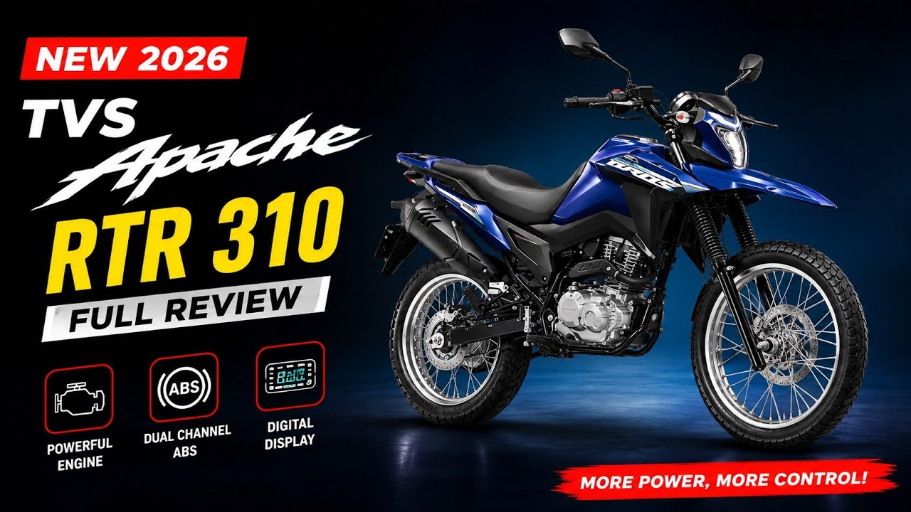 NEW Apache RTR 310 &ndash; The Best 300cc Street Bike in India?