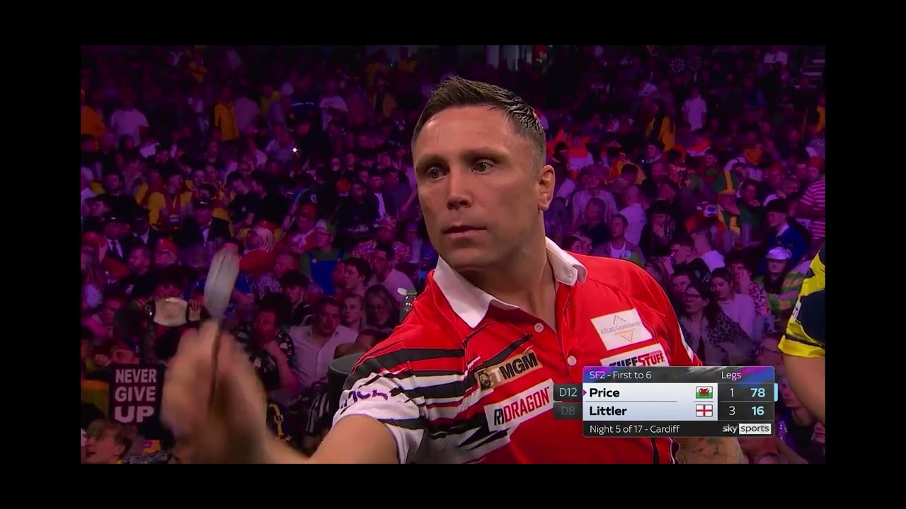 gerwyn price vs luke littler premier league night 5 semi-finals