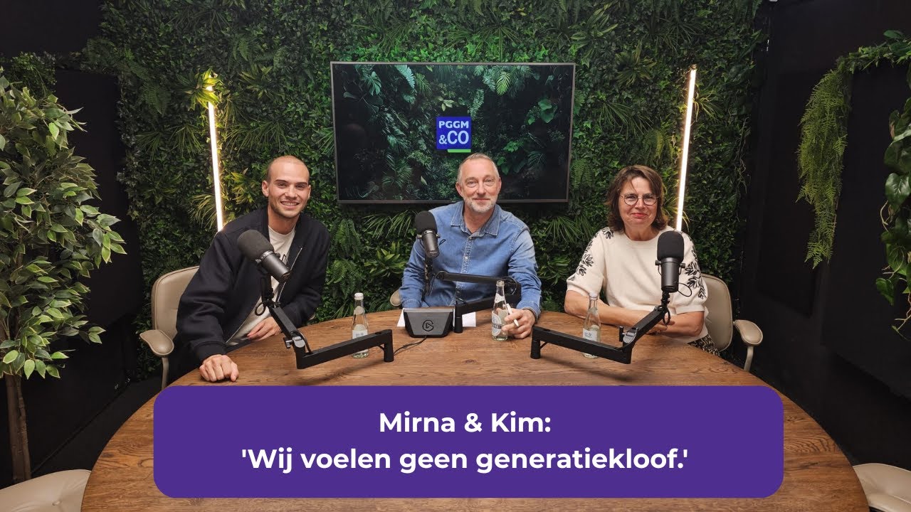 Podcast Zorgpraat met PGGM&CO S1Ep01: Generatiekloof met Mirna en Kim.