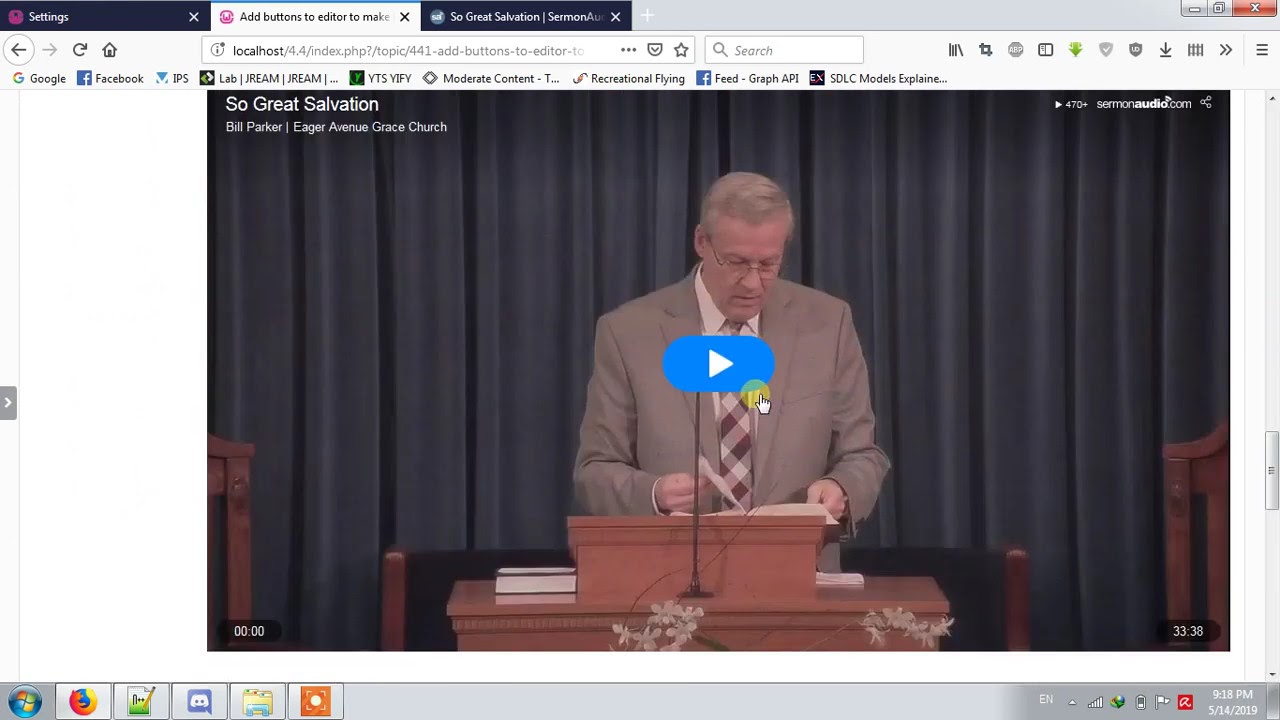 SermonAudio IPS Embed